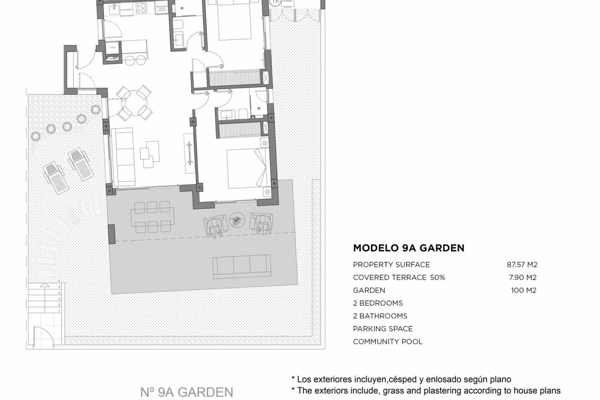 Novostavba - Apartment - Los Alcázares - Parque Diana