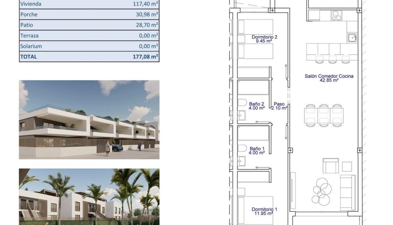 Novostavba - Apartment - Pilar de La Horadada - pueblo