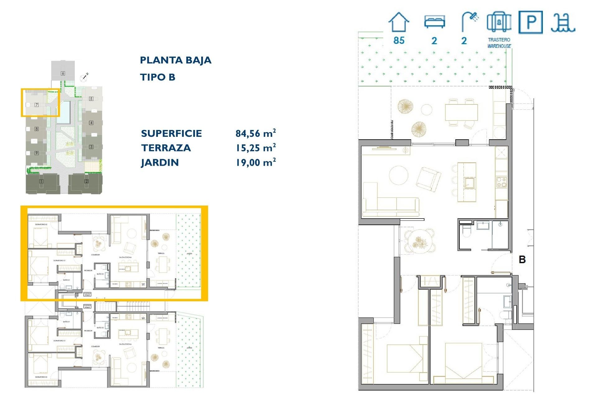 Novostavba - Apartment - San Pedro del Pinatar - Pueblo