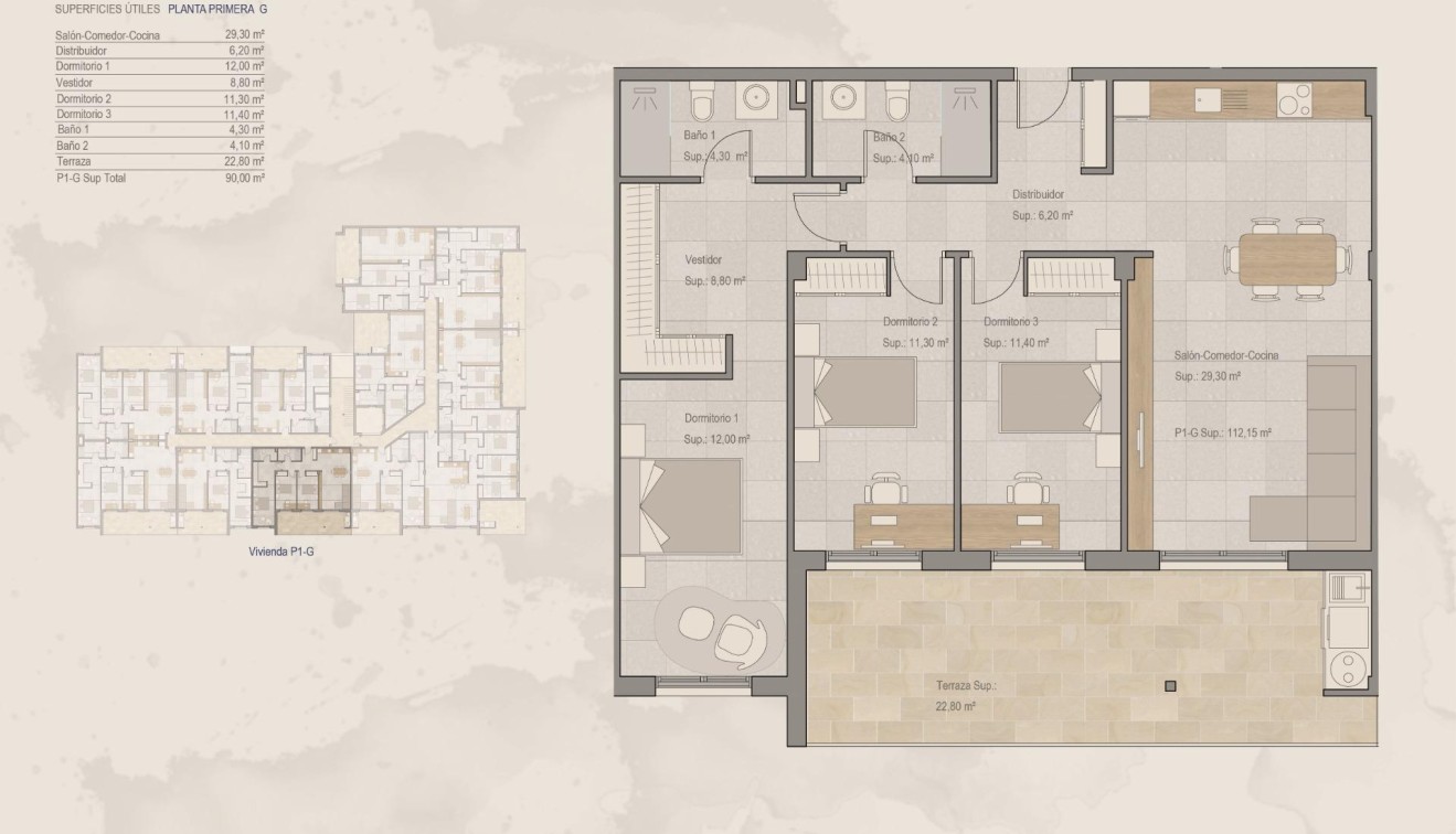 Novostavba - Apartment - Torre Pacheco - Centro