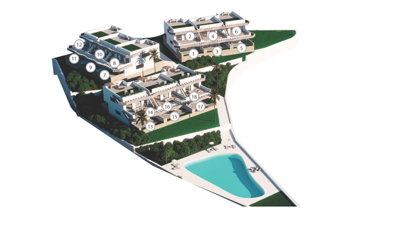 Novostavba - Bungalow - Finestrat - Balcon de finestrat