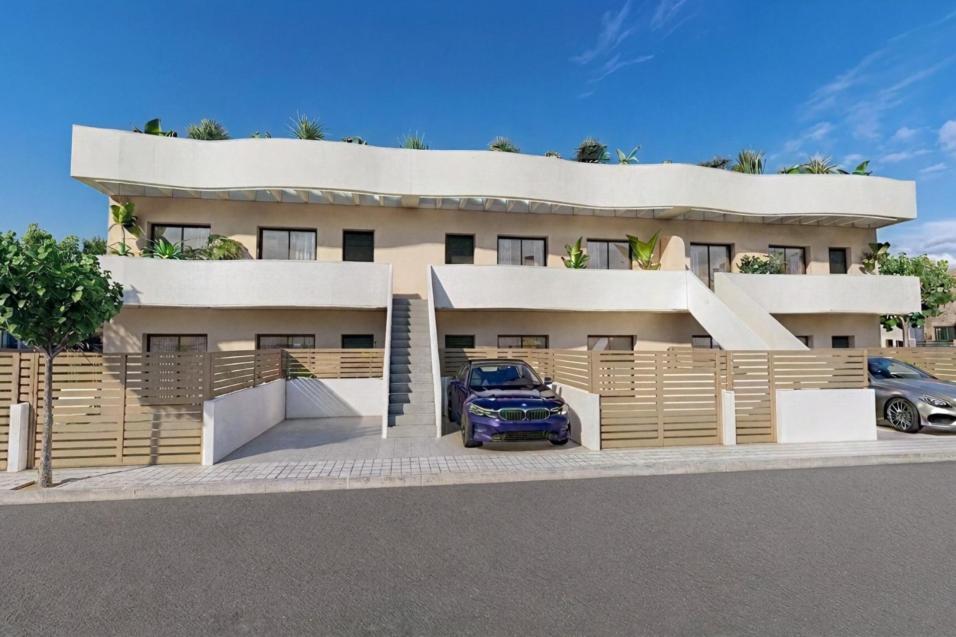 Novostavba - Bungalow - Pilar de La Horadada - parques de Andromeda
