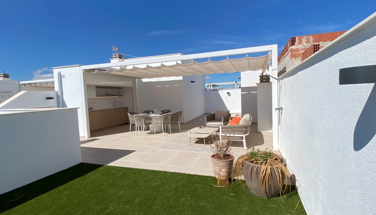 Novostavba - Bungalow - Pilar de La Horadada - pueblo
