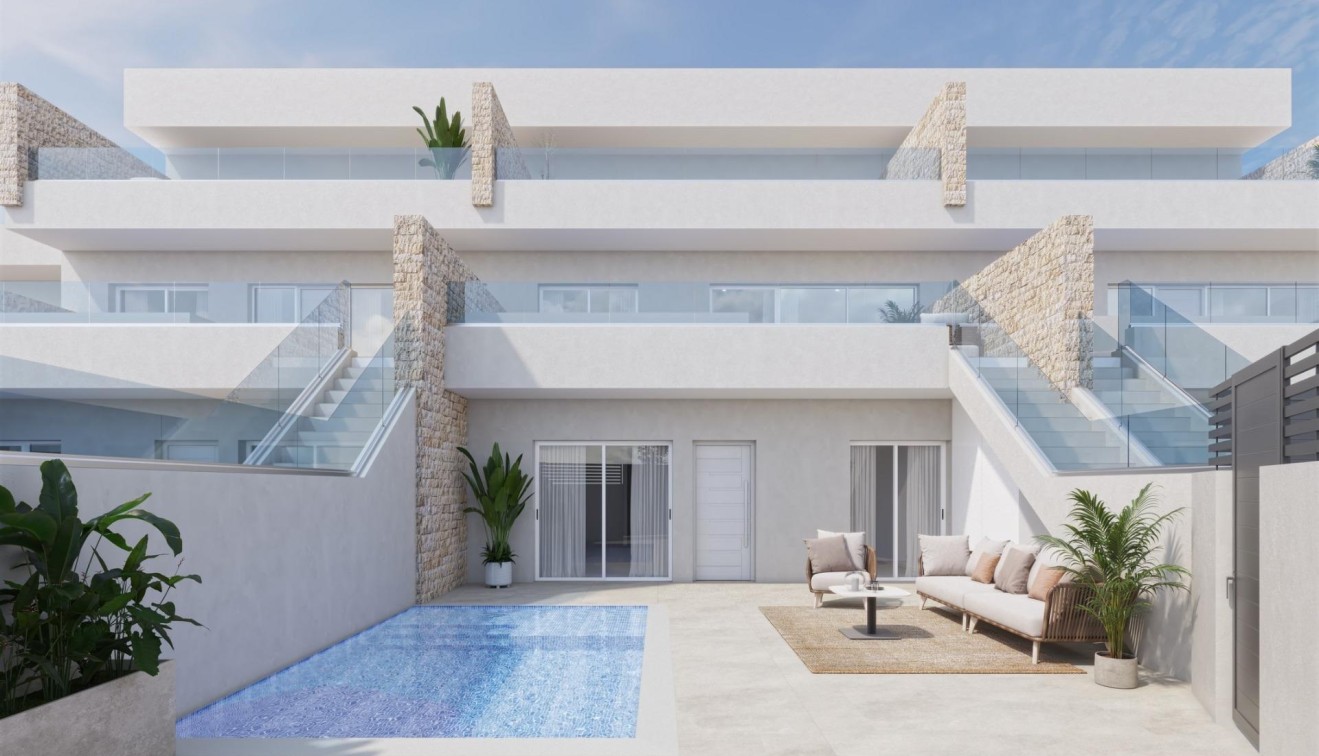 Novostavba - Bungalow - Pilar de La Horadada - pueblo