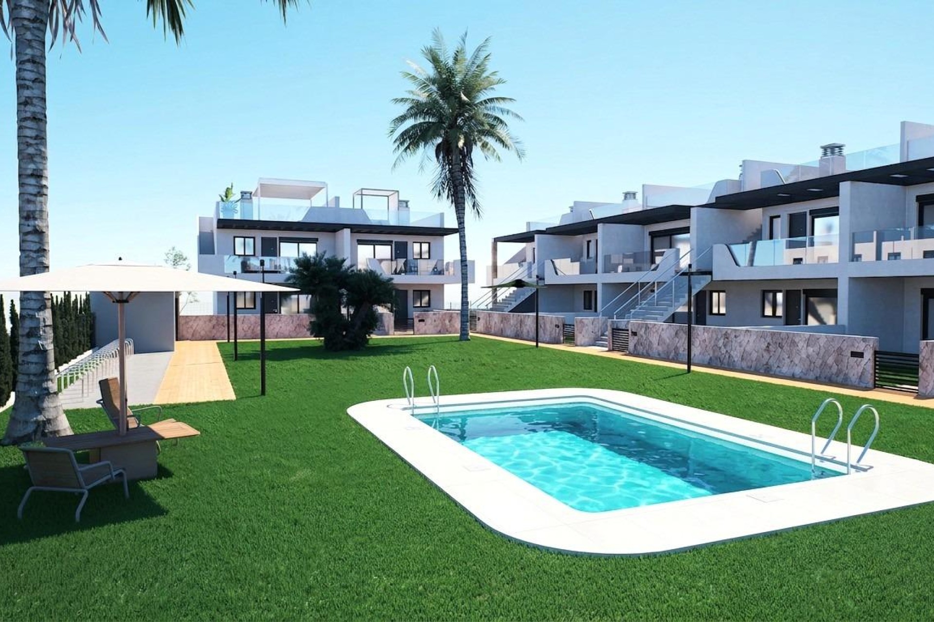 Novostavba - Bungalow - Pilar de La Horadada - pueblo