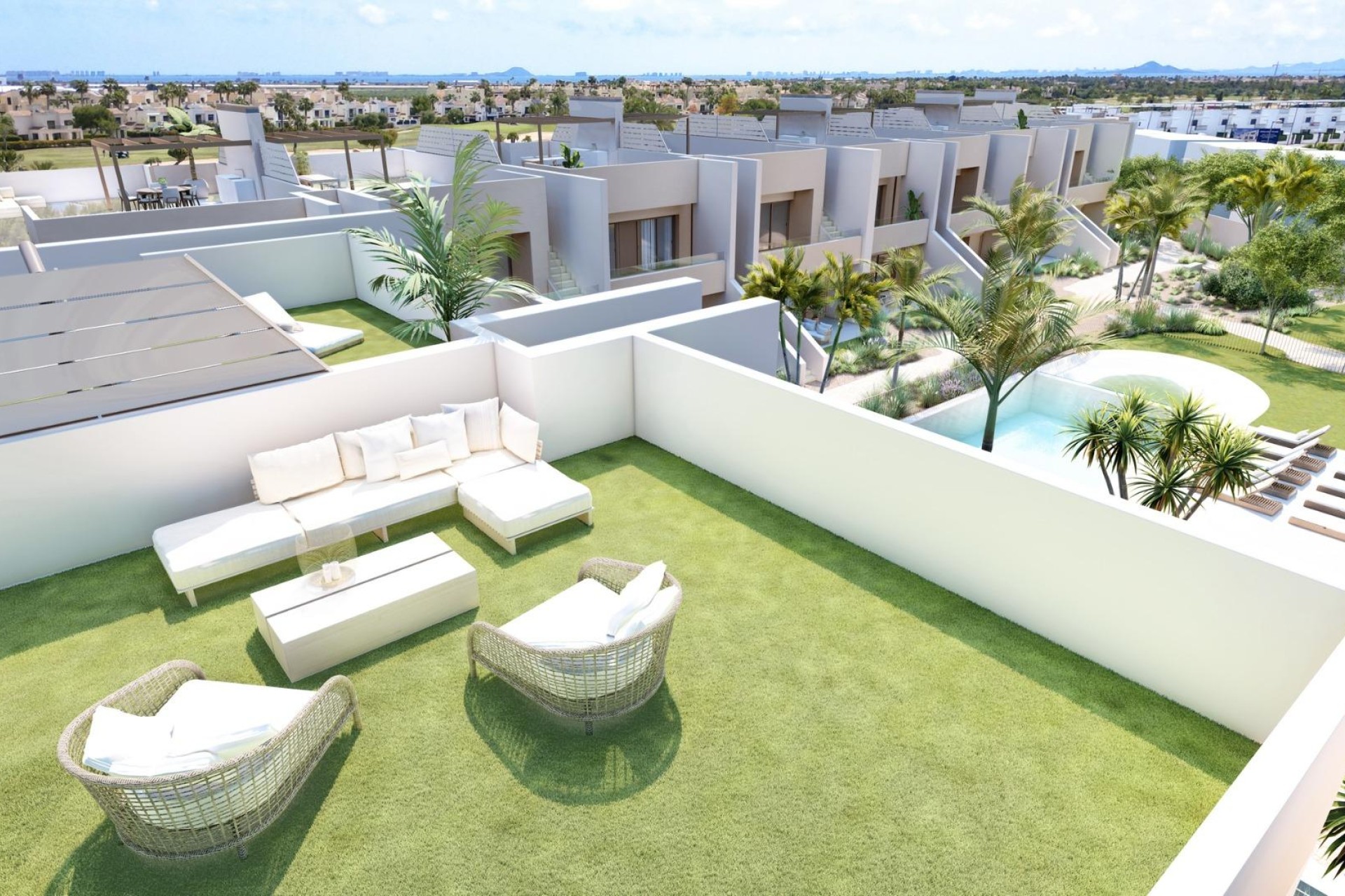 Novostavba - Bungalow - San Javier - Roda Golf