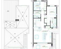 Novostavba - Bungalow - Torrevieja - Los Balcones