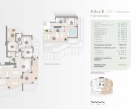 Novostavba - Penthouse - Calpe - Playa Arenal