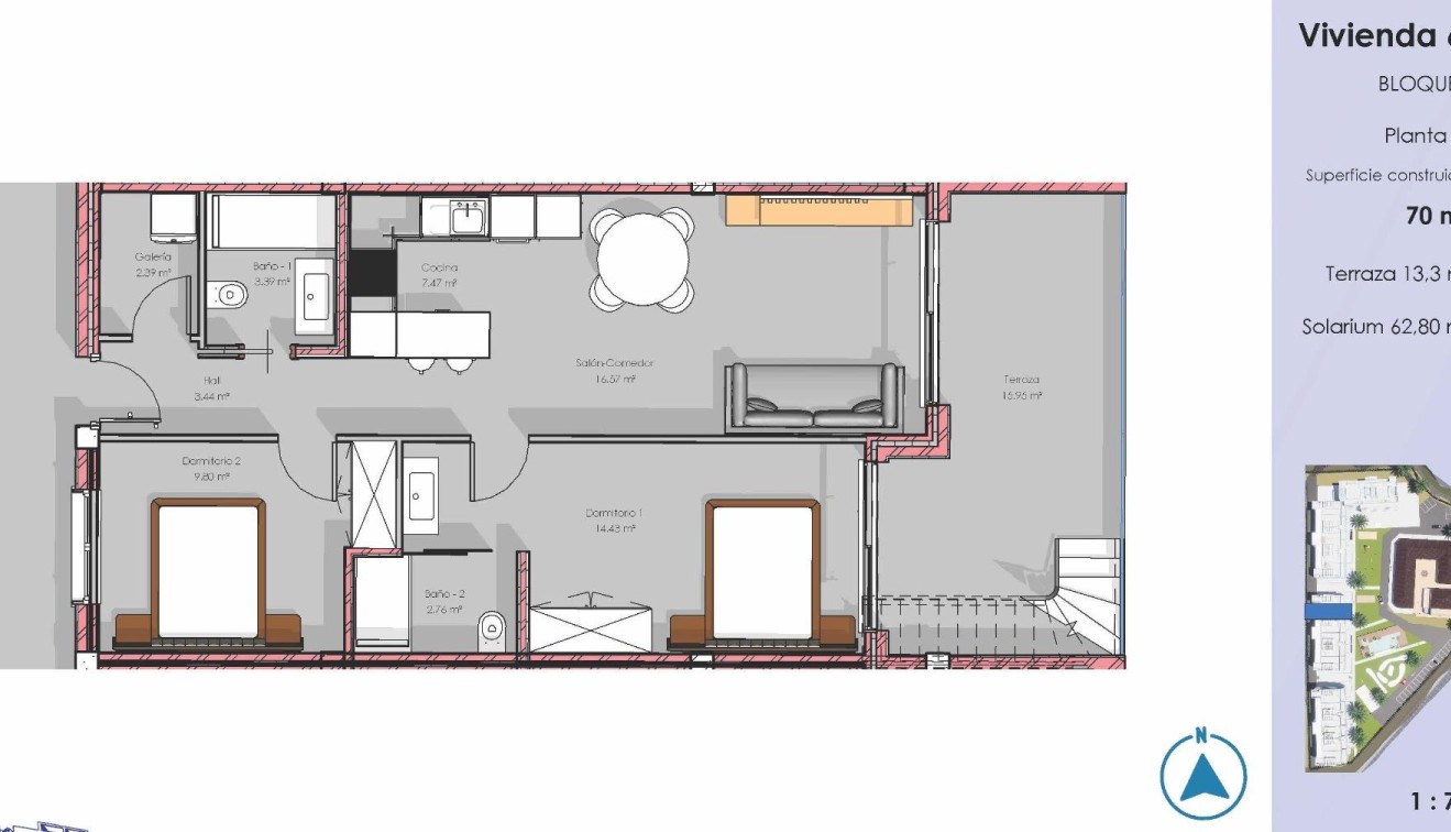 Novostavba - Penthouse - Guardamar del Segura - El Raso