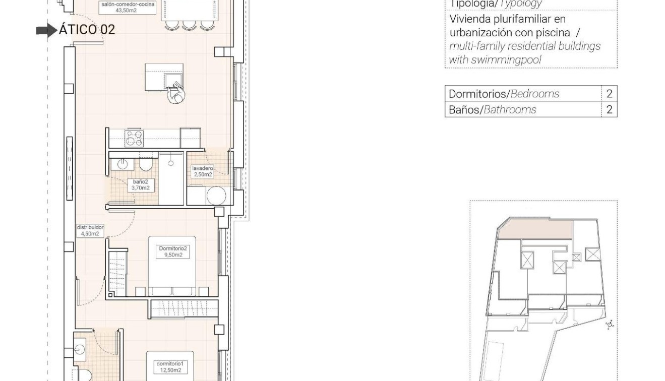 Novostavba - Penthouse - Hondon de las Nieves - Pueblo