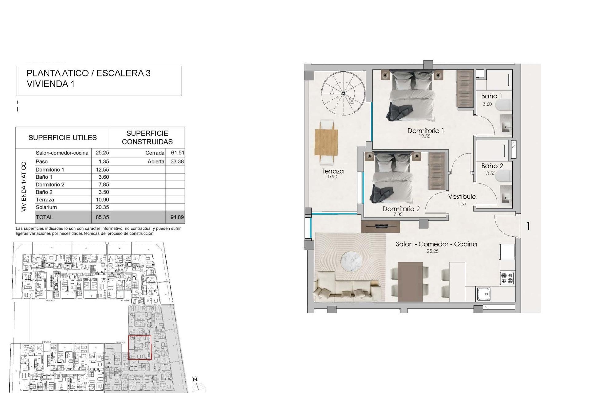 Novostavba - Penthouse - Santa Pola - Estacion de autobuses