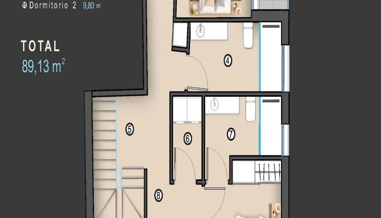 Novostavba - Penthouse - Torrevieja - Centro