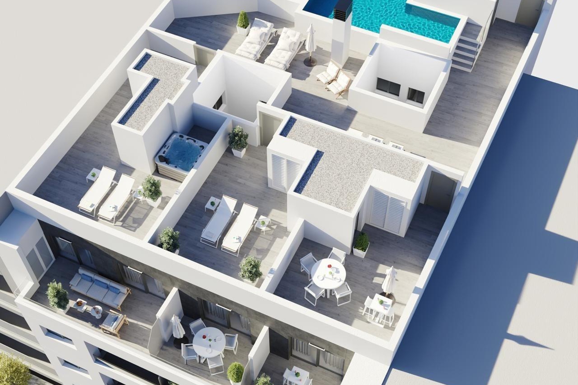 Novostavba - Penthouse - Torrevieja - Centro