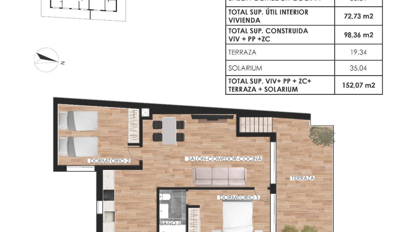 Novostavba - Penthouse - Torrevieja - Parque de las Naciones