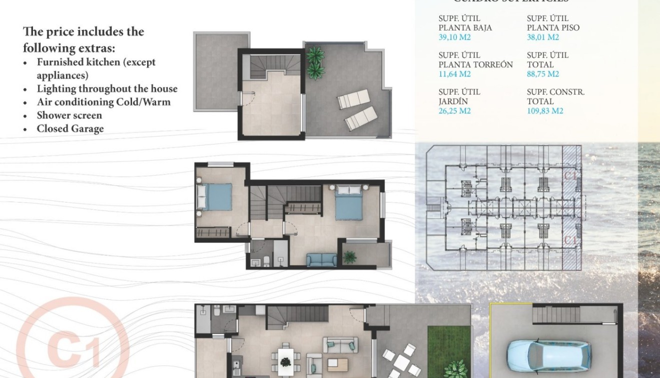 Novostavba - Town House - La Manga