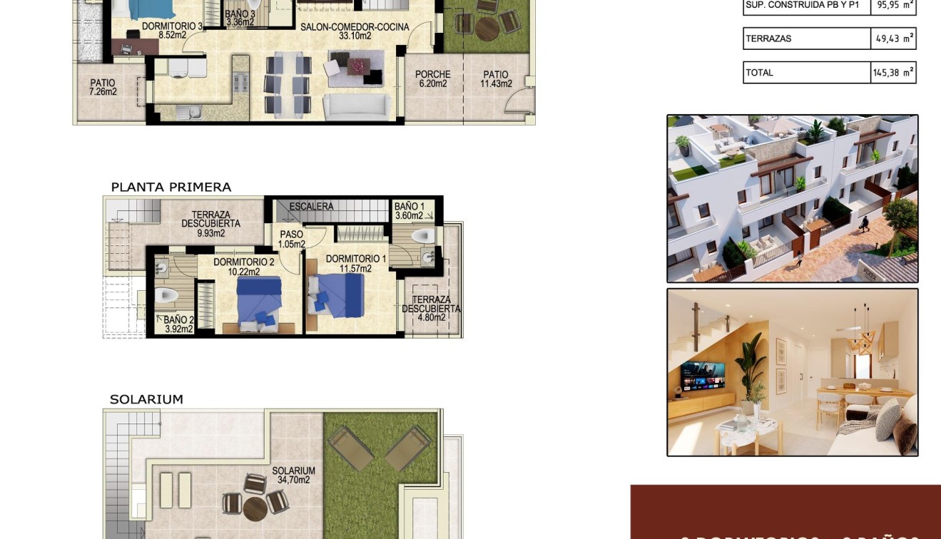 Novostavba - Town House - Orihuela - Vistabella Golf