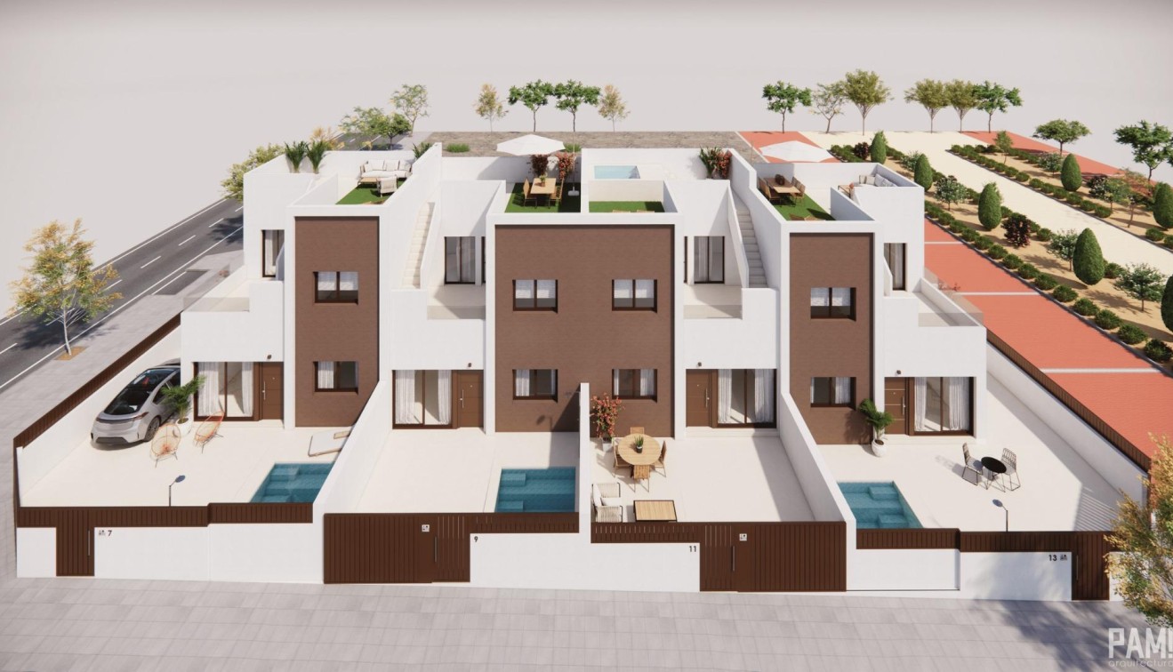 Novostavba - Town House - Pilar de La Horadada - Barrio los Segundas