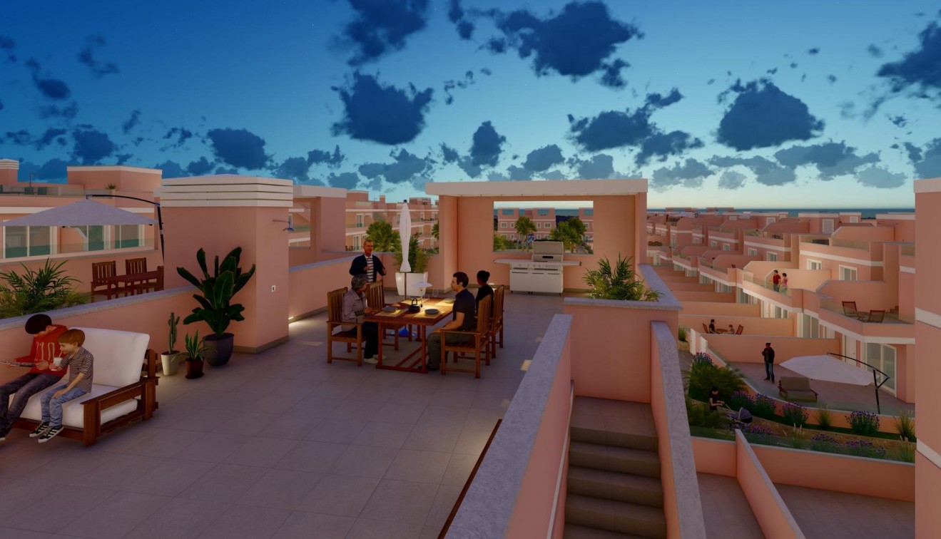 Novostavba - Town House - Pilar de La Horadada - Lo Monte