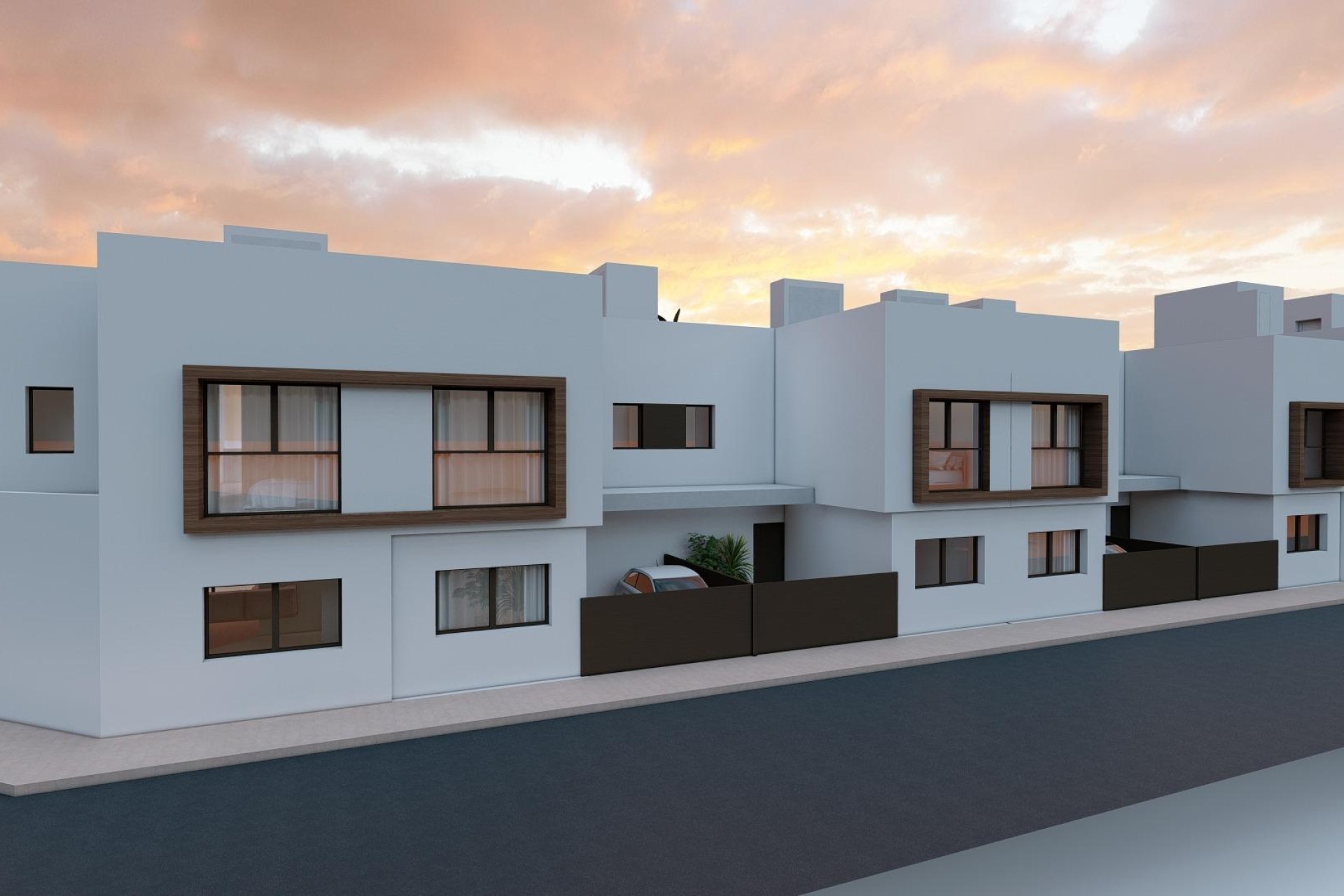 Novostavba - Town House - San Javier - pueblo