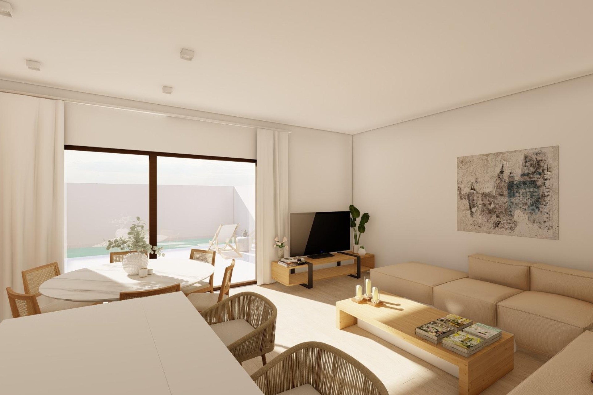 Novostavba - Town House - San Javier - pueblo