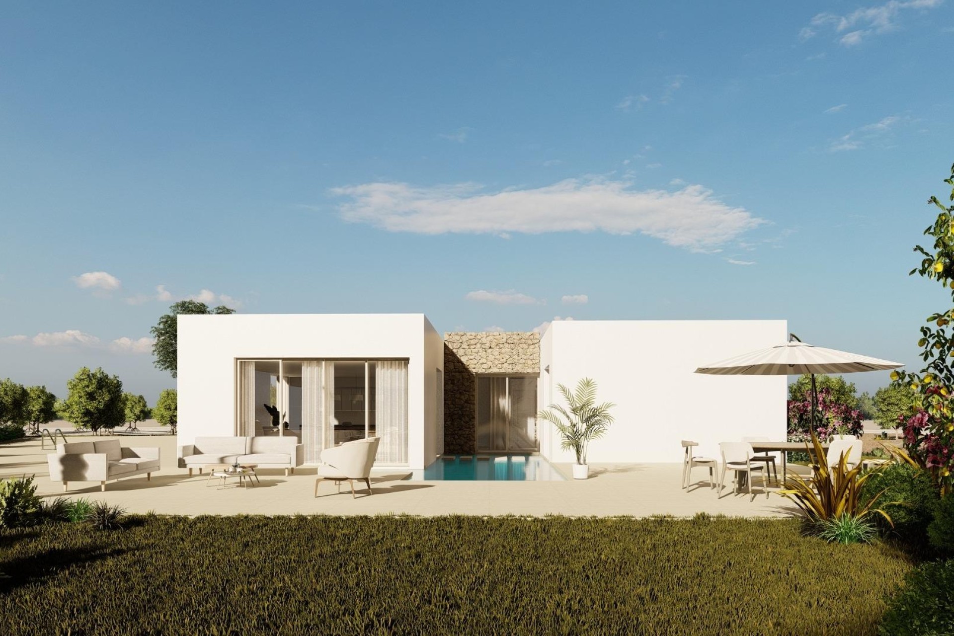 Novostavba - Villa - Algorfa - Lomas De La Juliana