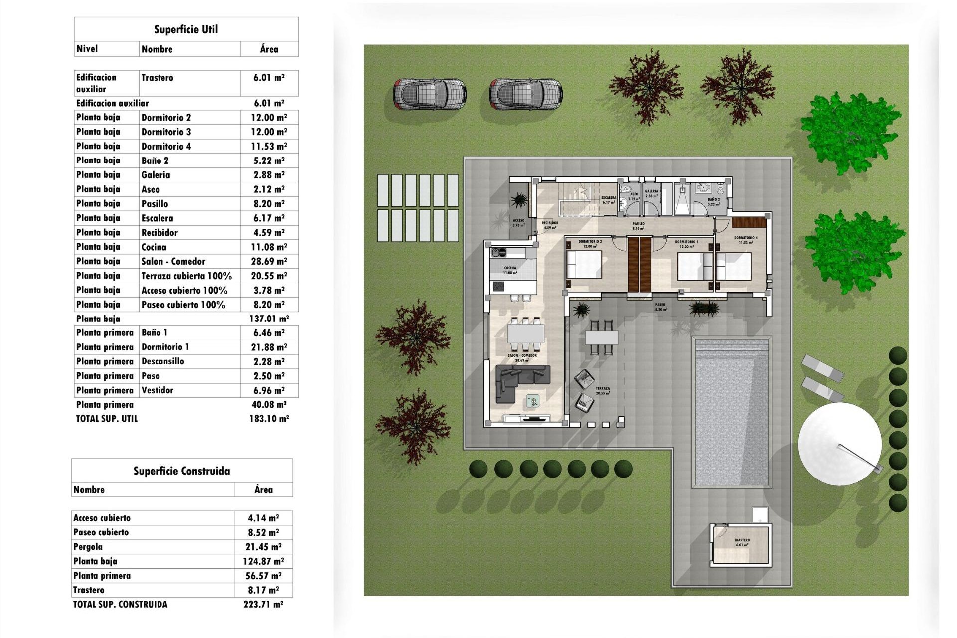 Novostavba - Villa - Aspe - Poligono 19