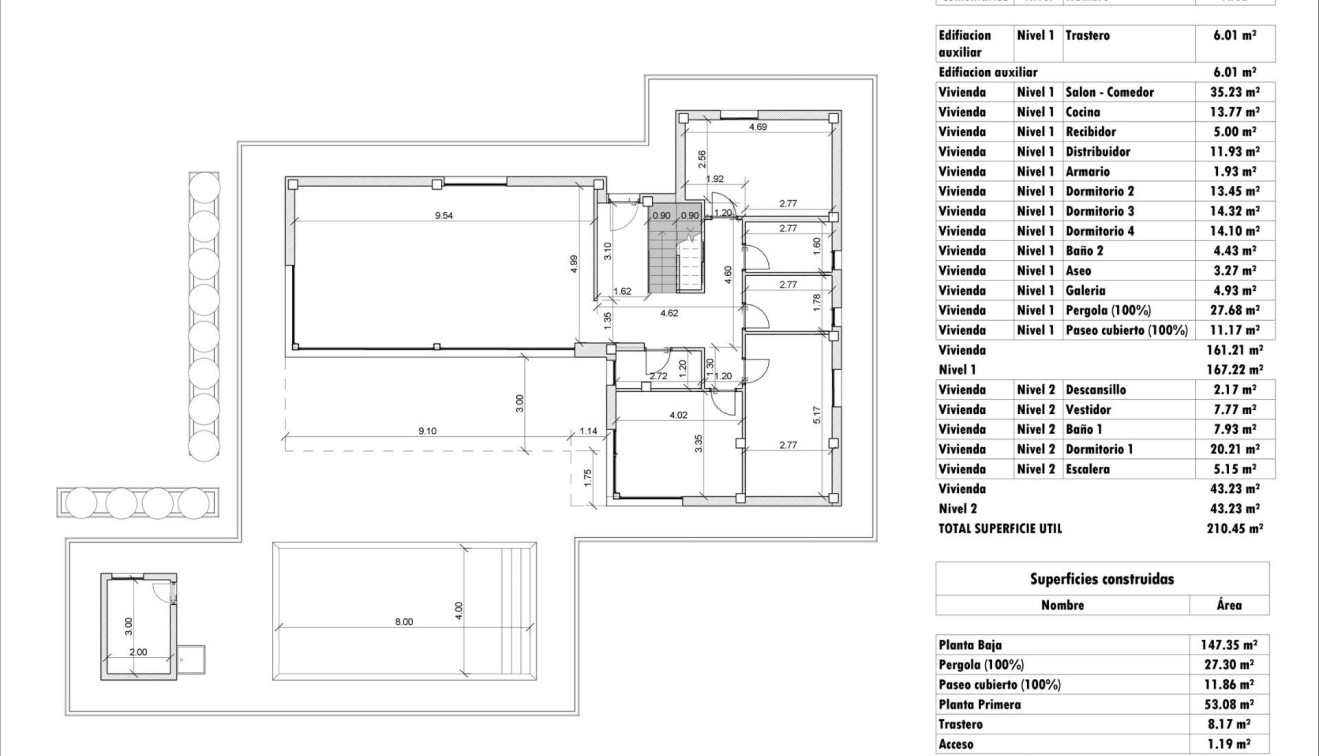 Novostavba - Villa - Aspe - Poligono 19