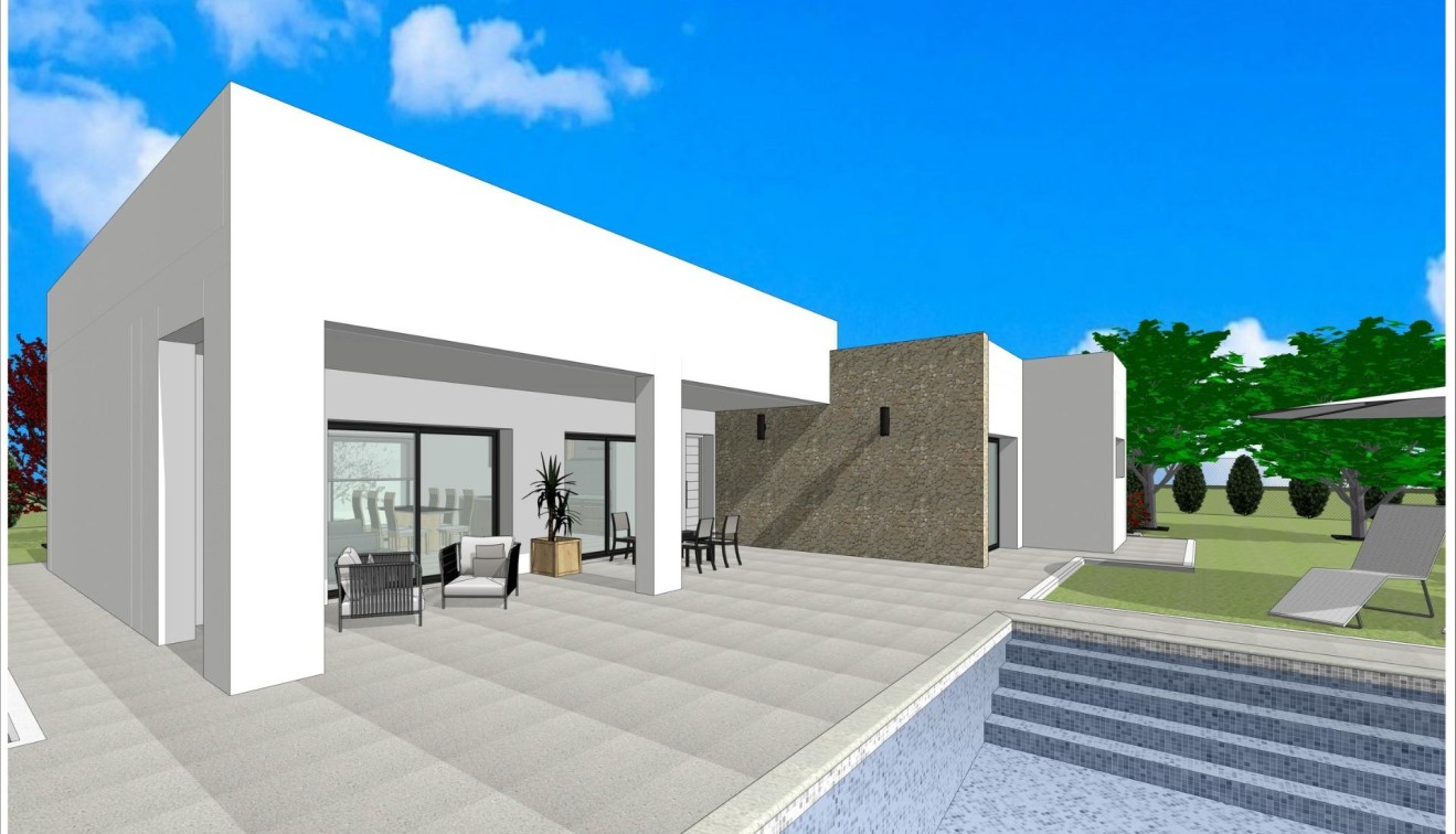 Novostavba - Villa - Aspe - Poligono 19