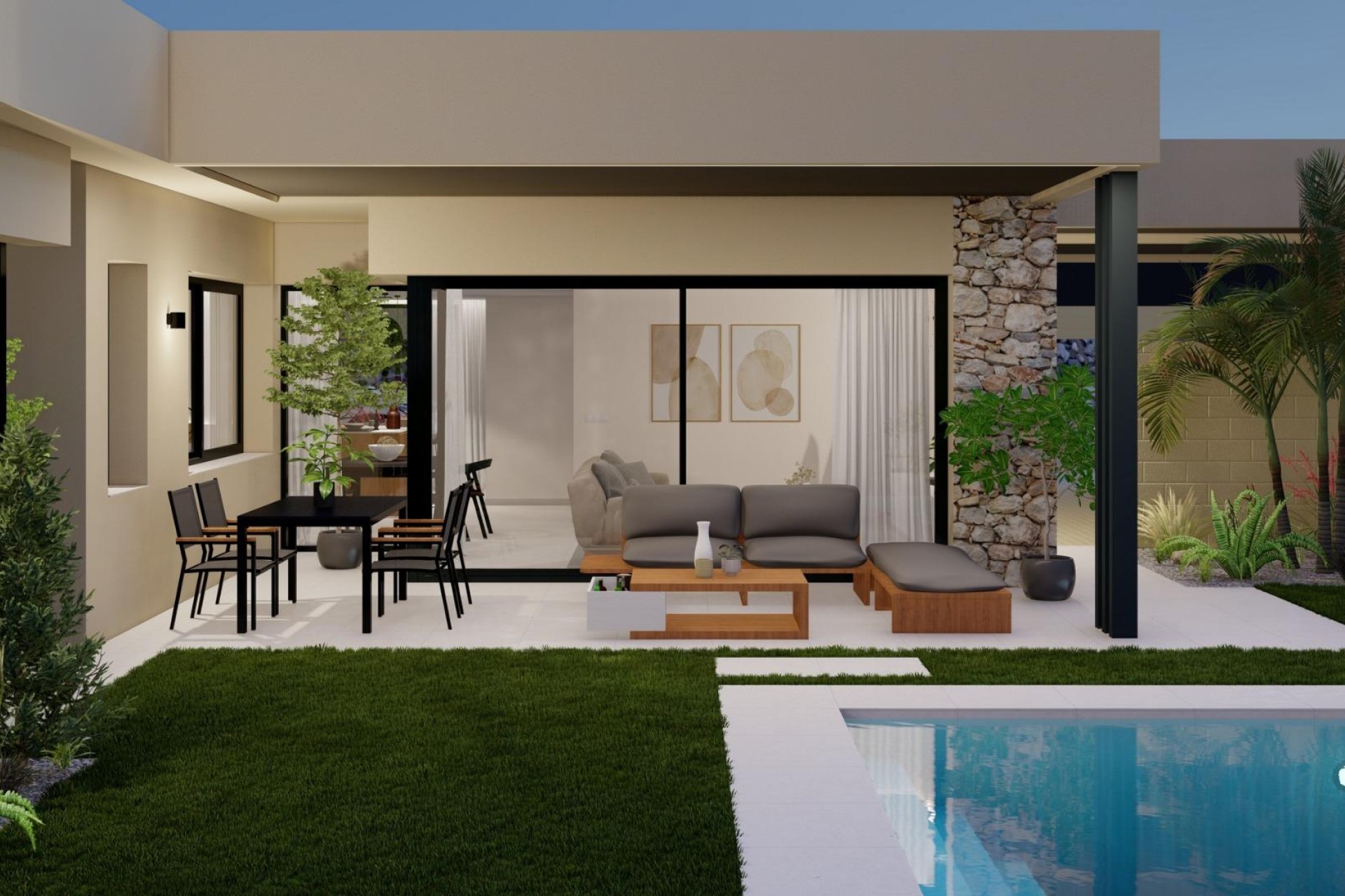 Novostavba - Villa - BAÑOS Y MENDIGO - Altaona Golf