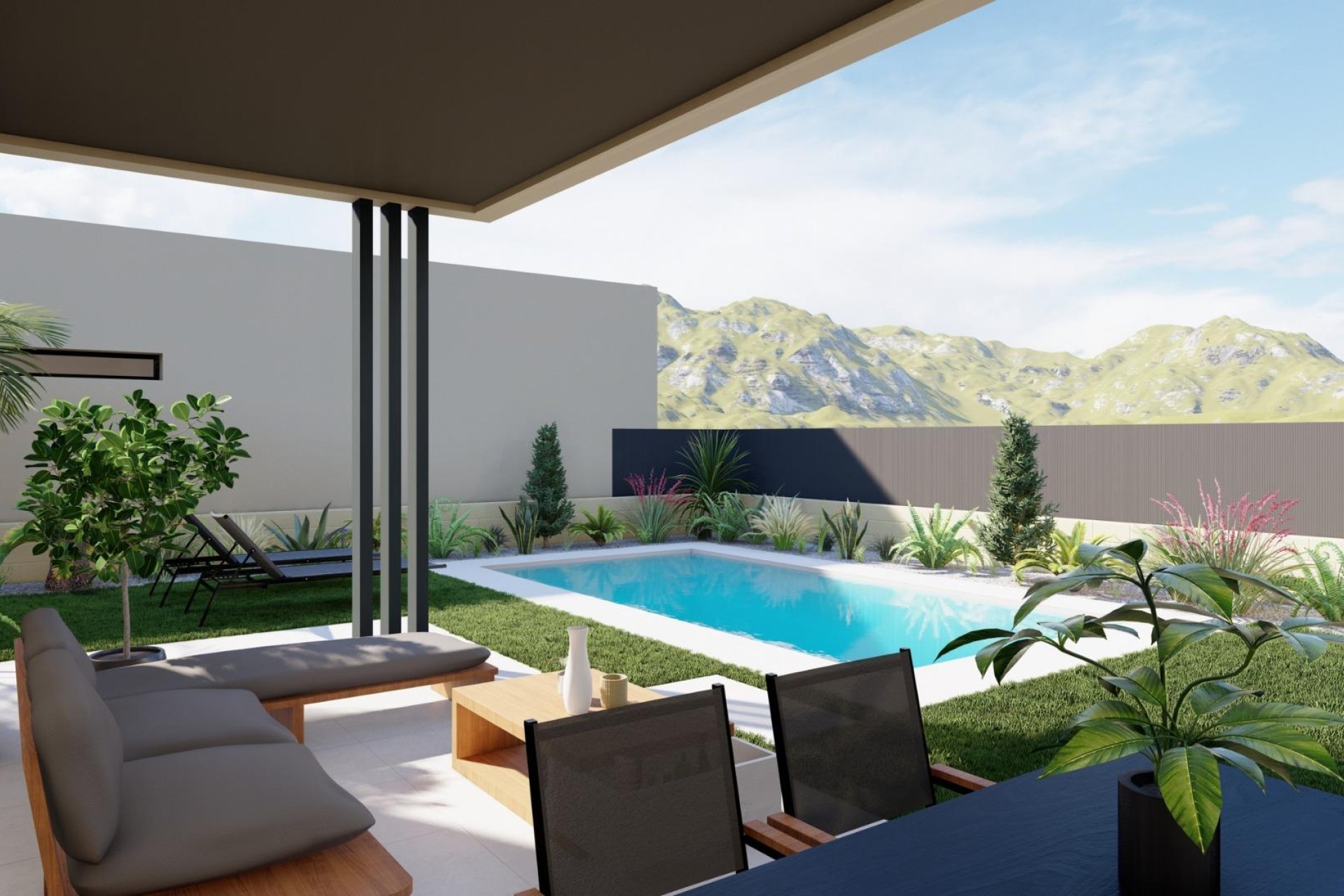 Novostavba - Villa - BAÑOS Y MENDIGO - Altaona Golf