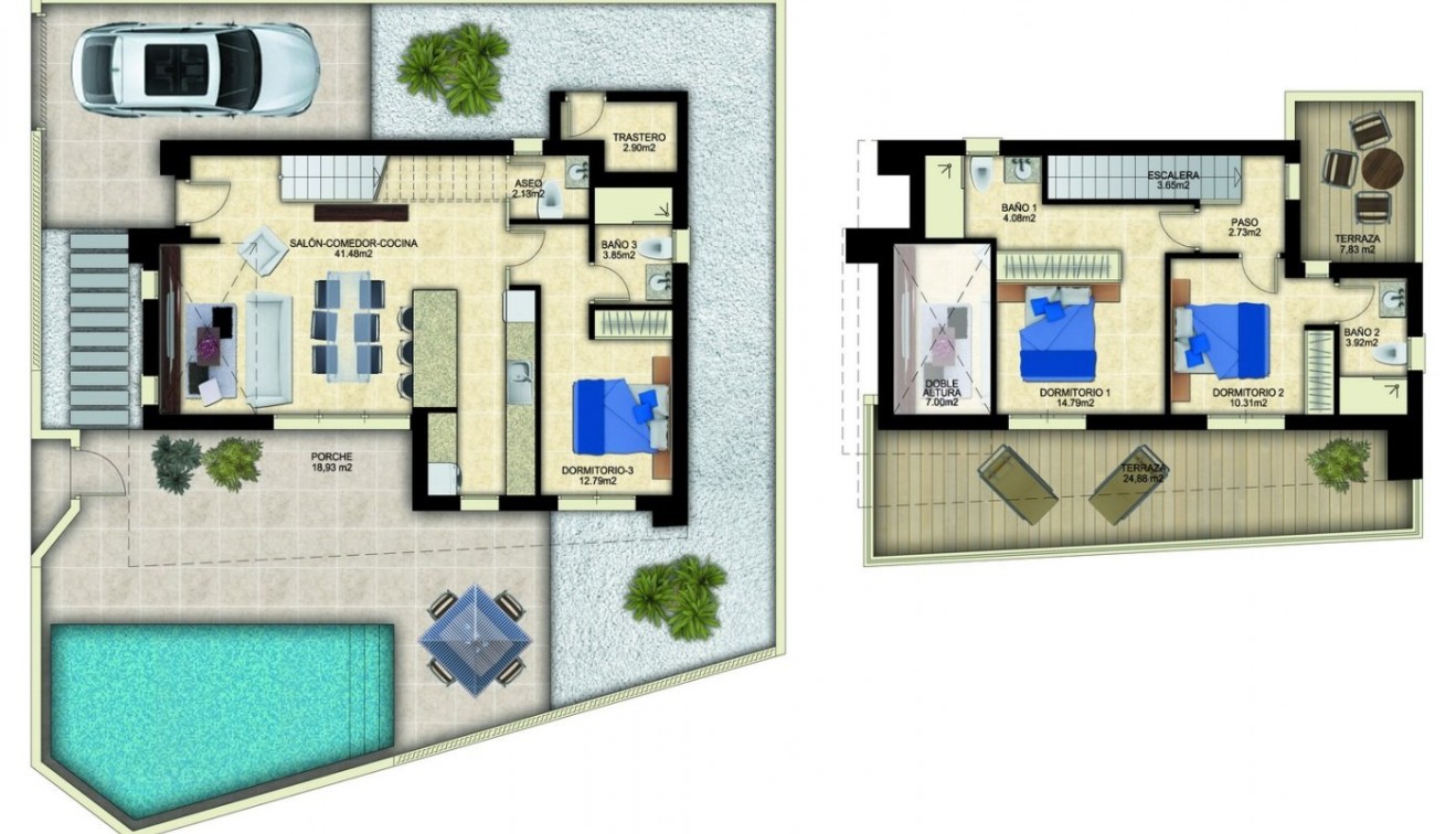 Novostavba - Villa - Benijófar - Polideportivo