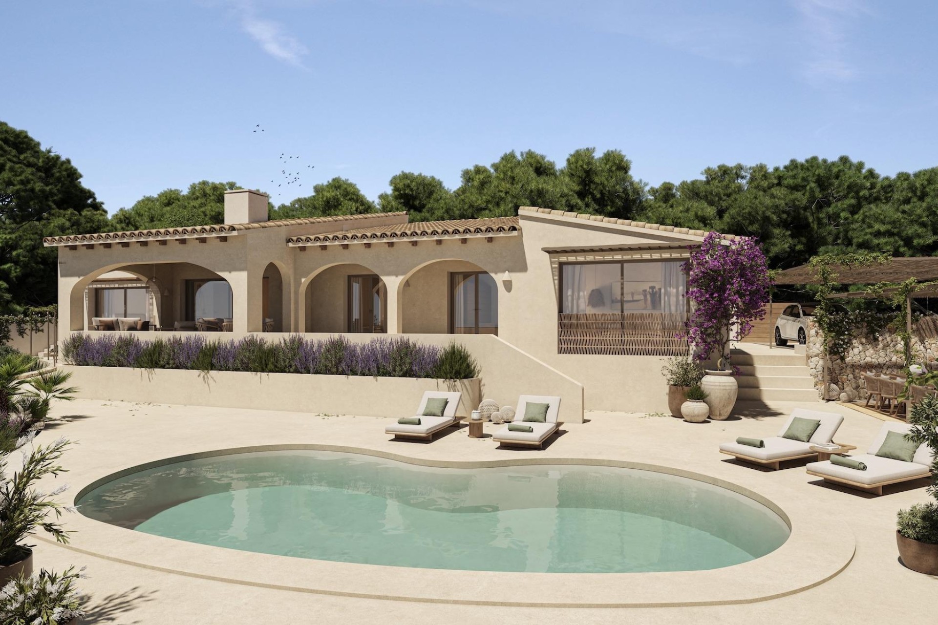 Novostavba - Villa - Benissa - La Fustera