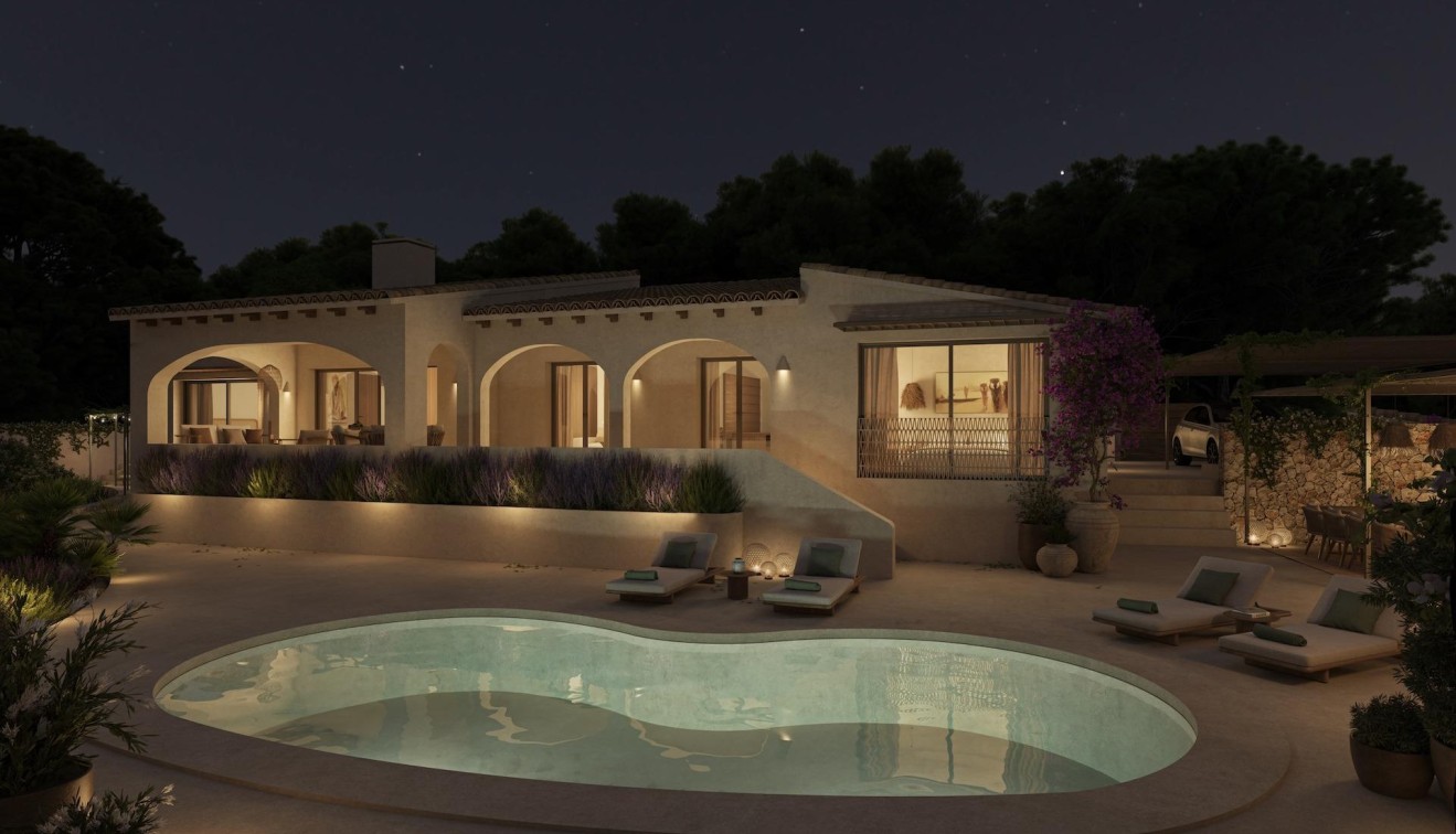 Novostavba - Villa - Benissa - La Fustera