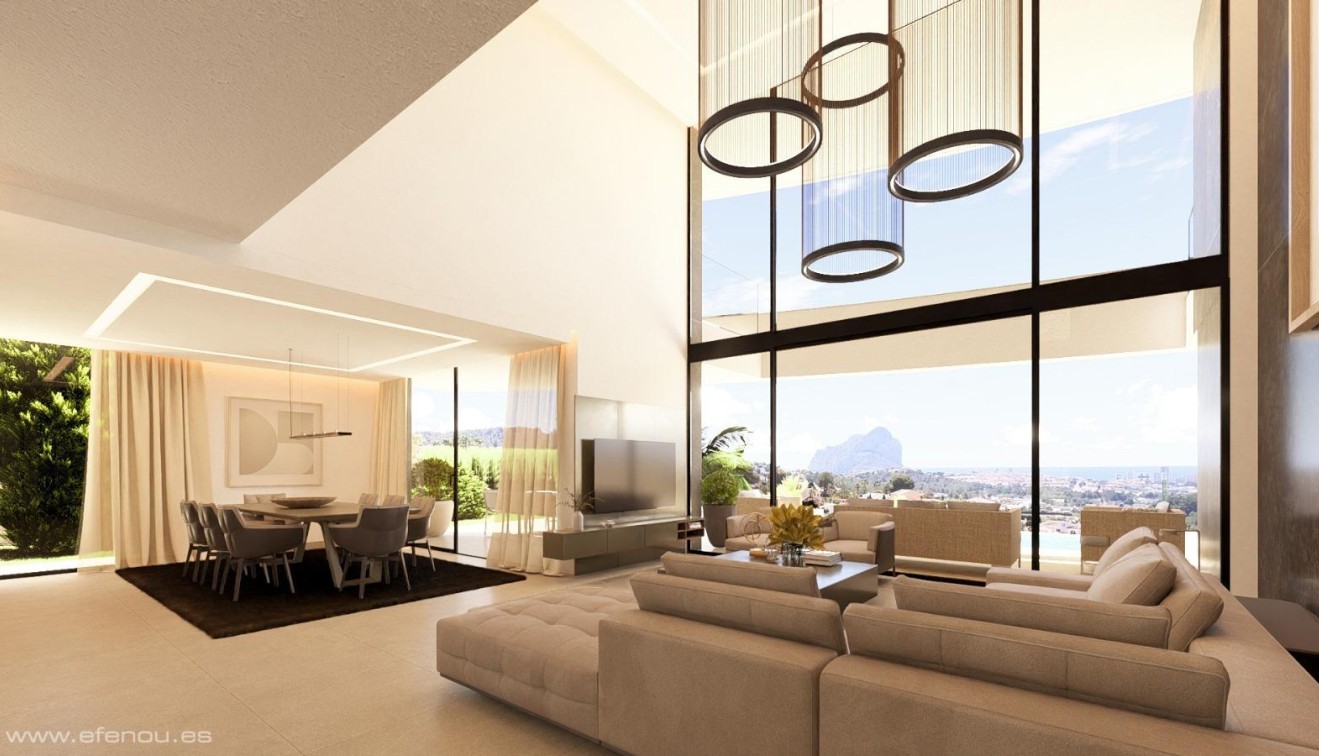 Novostavba - Villa - Calpe - Empedrola