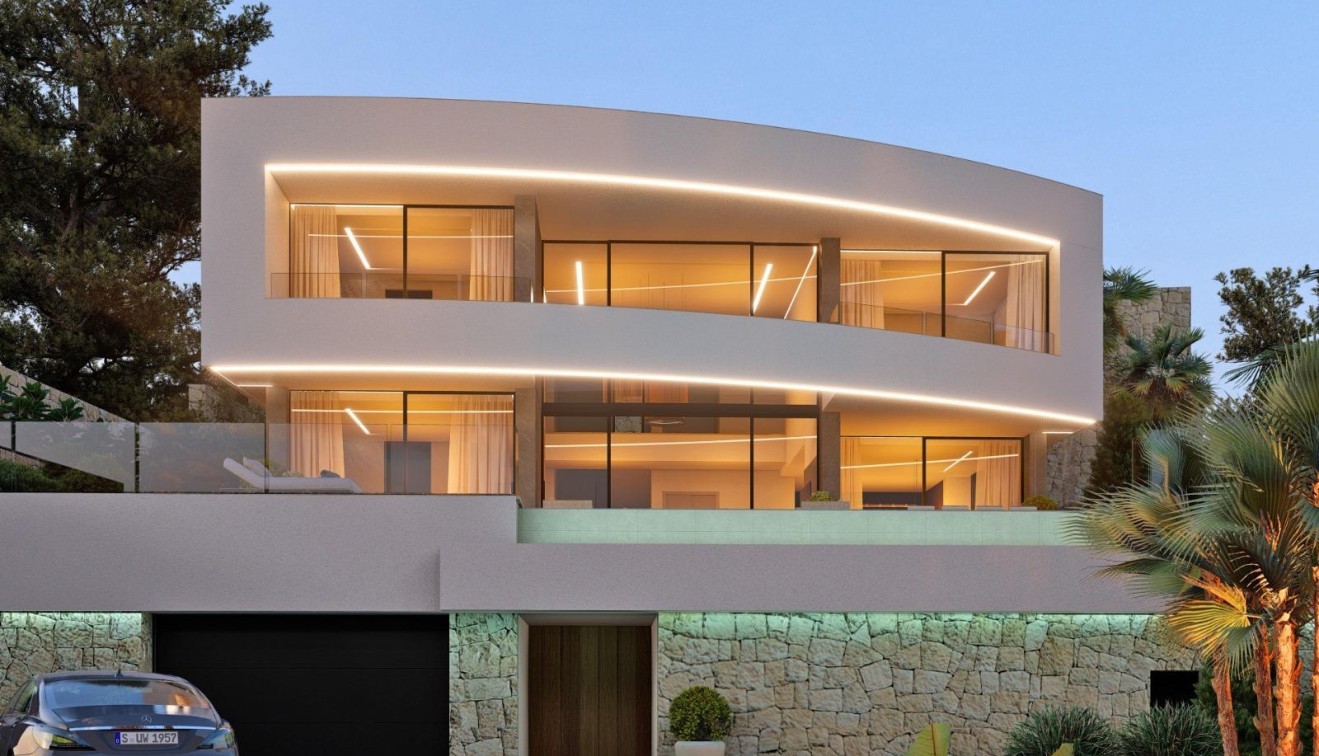 Novostavba - Villa - Calpe - Empedrola