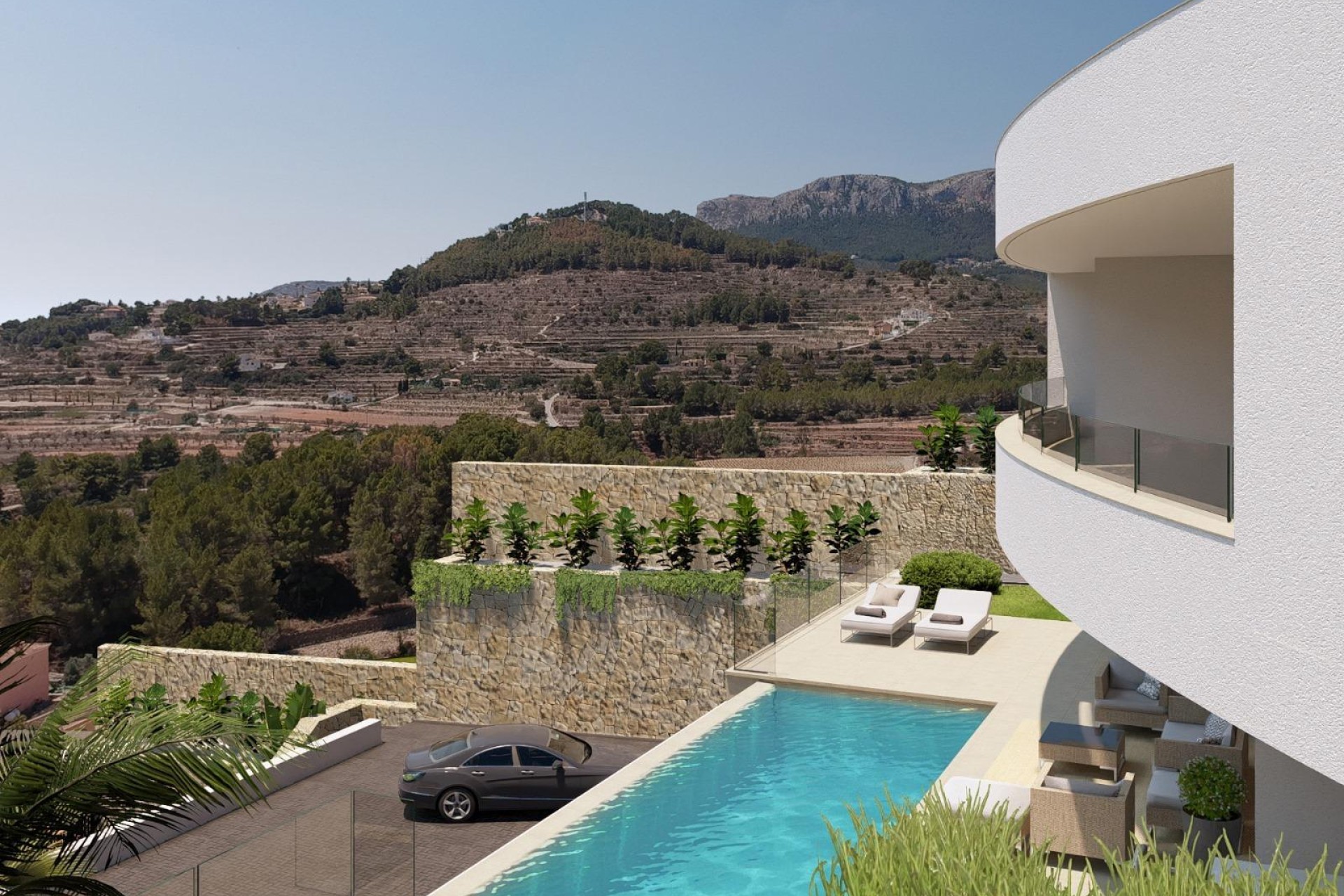 Novostavba - Villa - Calpe - Empedrola