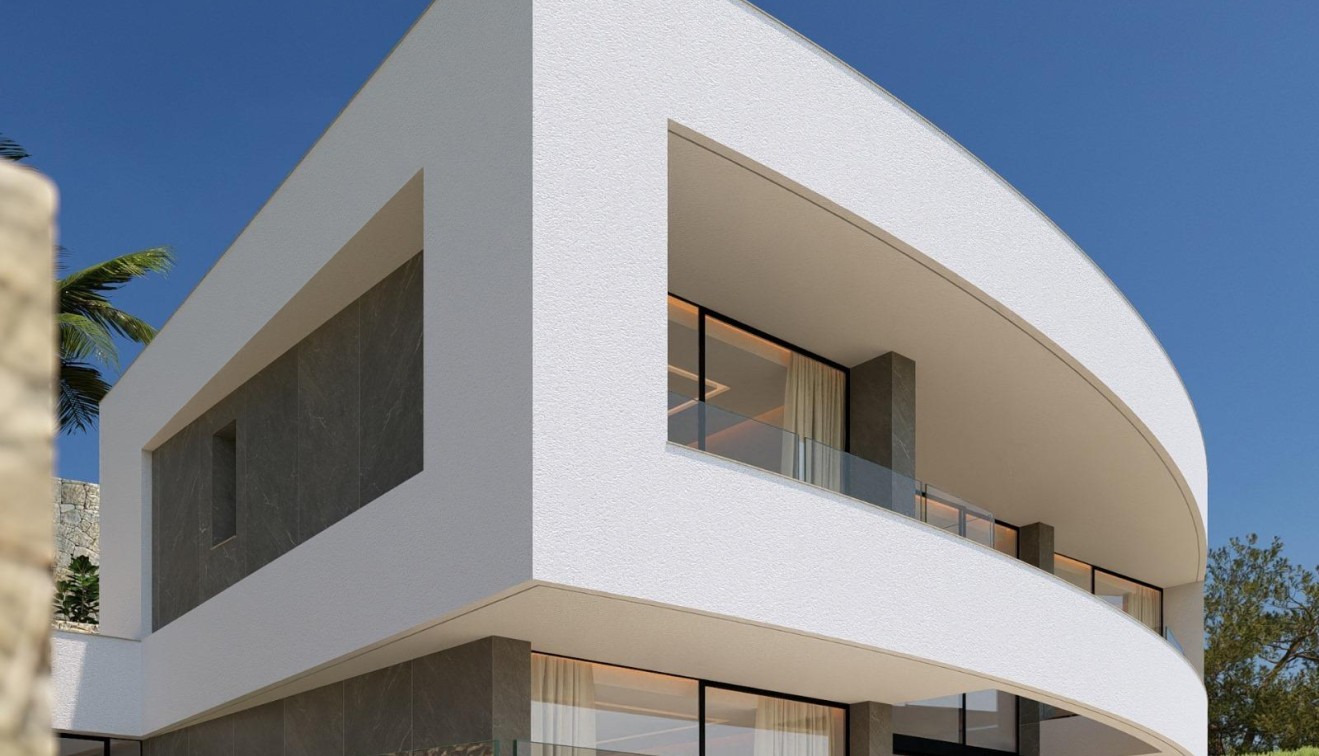 Novostavba - Villa - Calpe - Empedrola