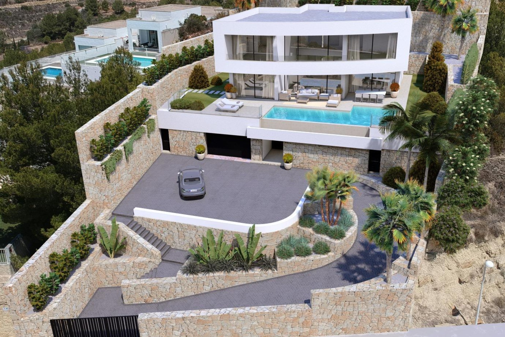 Novostavba - Villa - Calpe - Empedrola