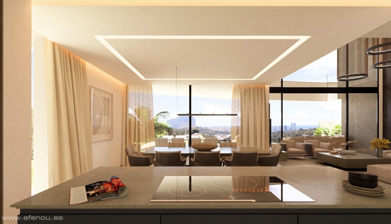 Novostavba - Villa - Calpe - Empedrola