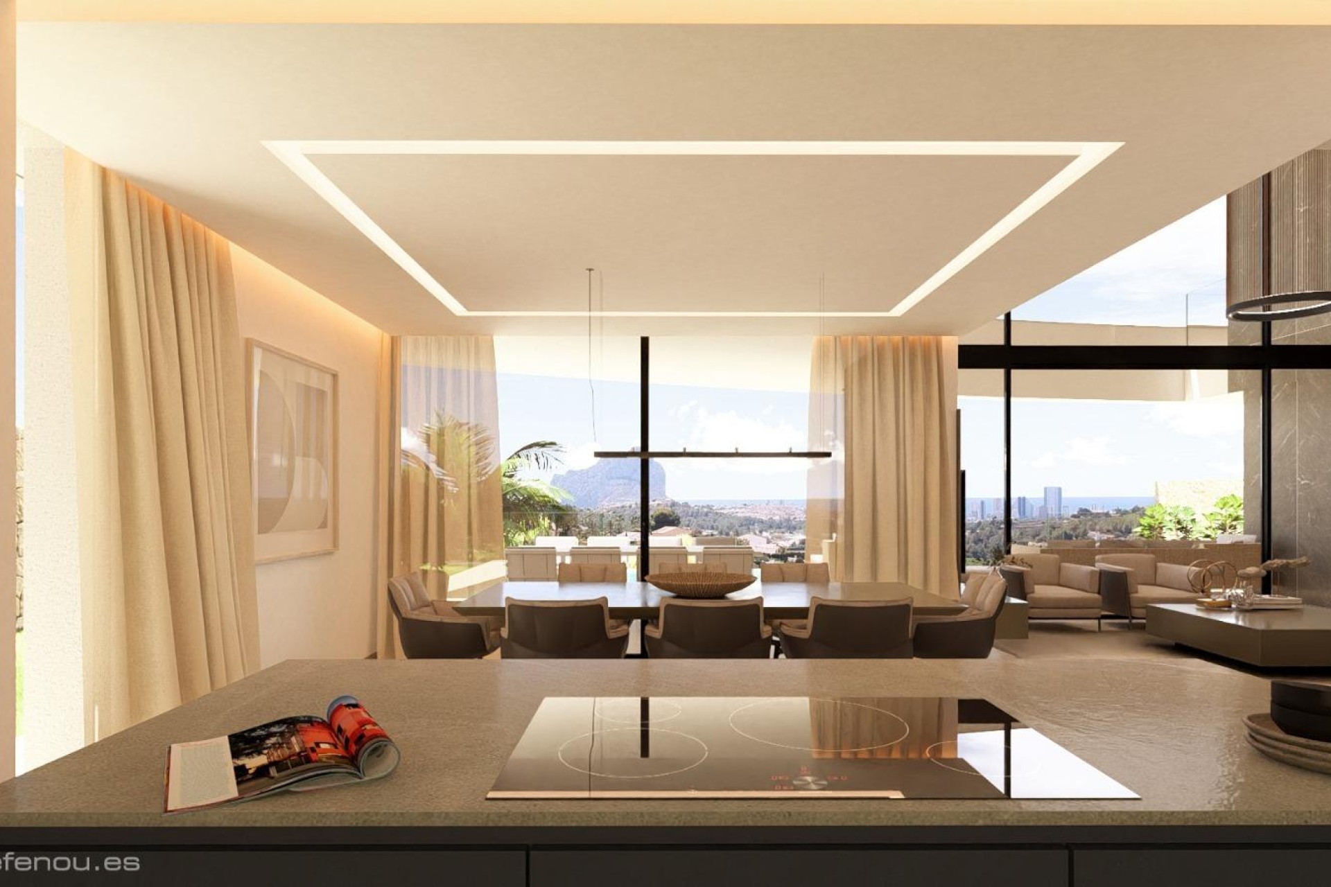 Novostavba - Villa - Calpe - Empedrola