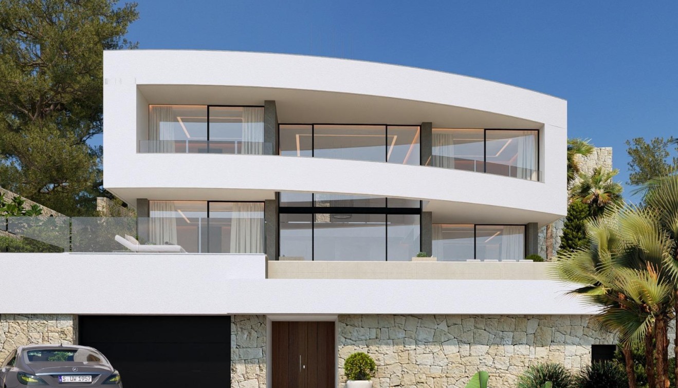 Novostavba - Villa - Calpe - Empedrola