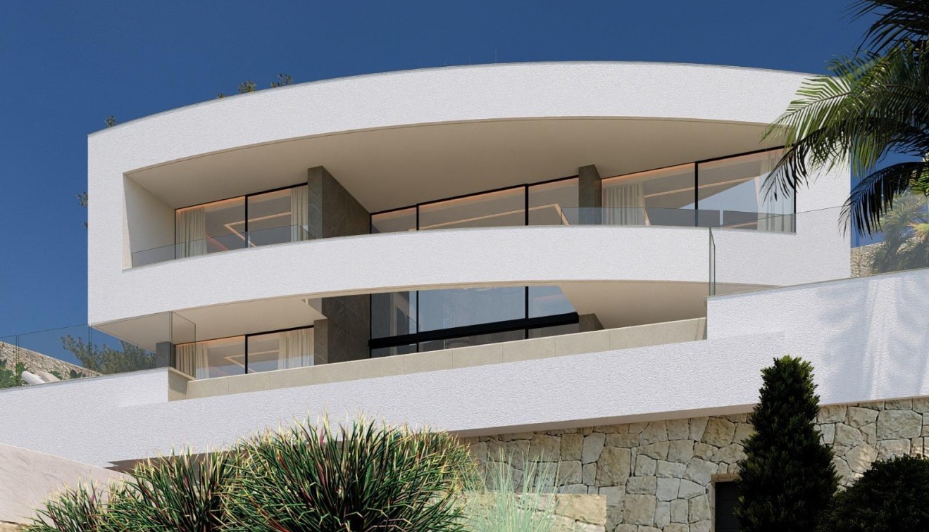 Novostavba - Villa - Calpe - Empedrola