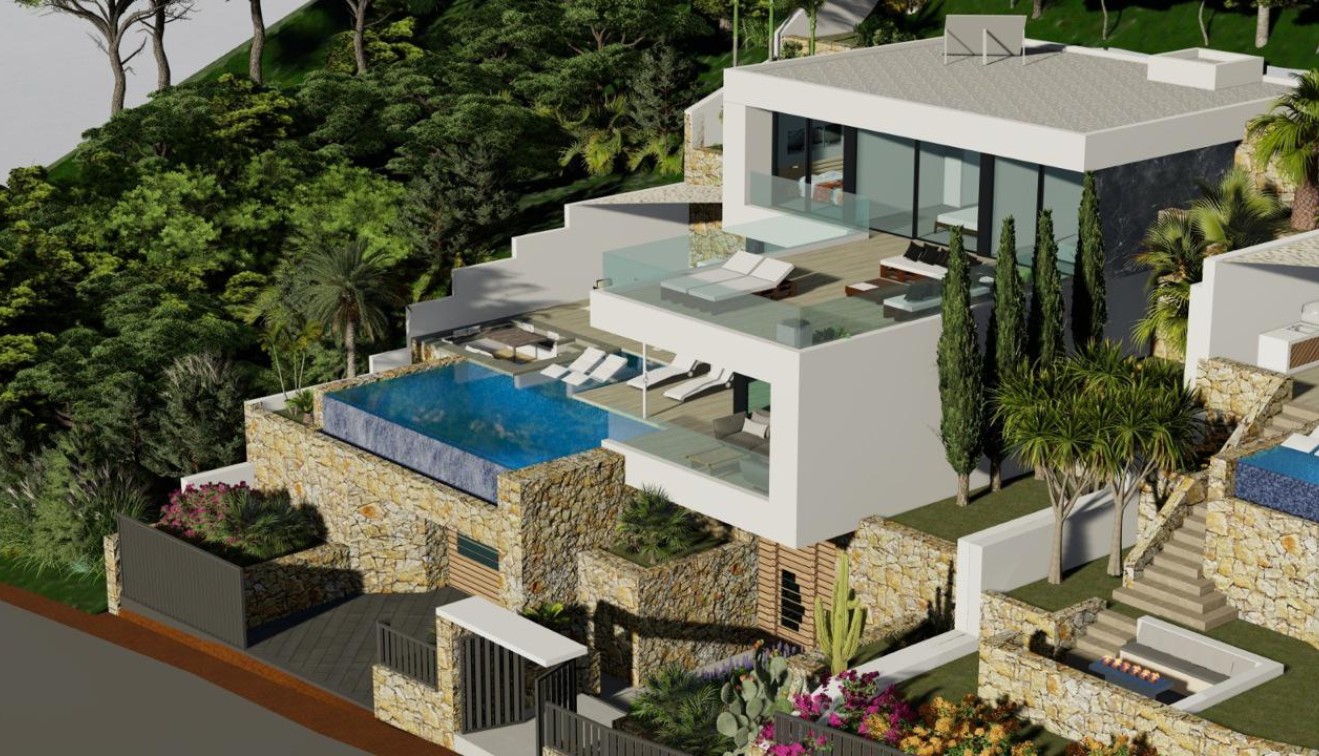 Novostavba - Villa - Calpe - Maryvilla