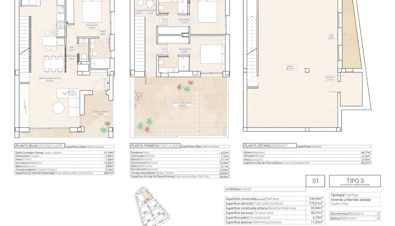 Novostavba - Villa - Hondon de las Nieves - Centro