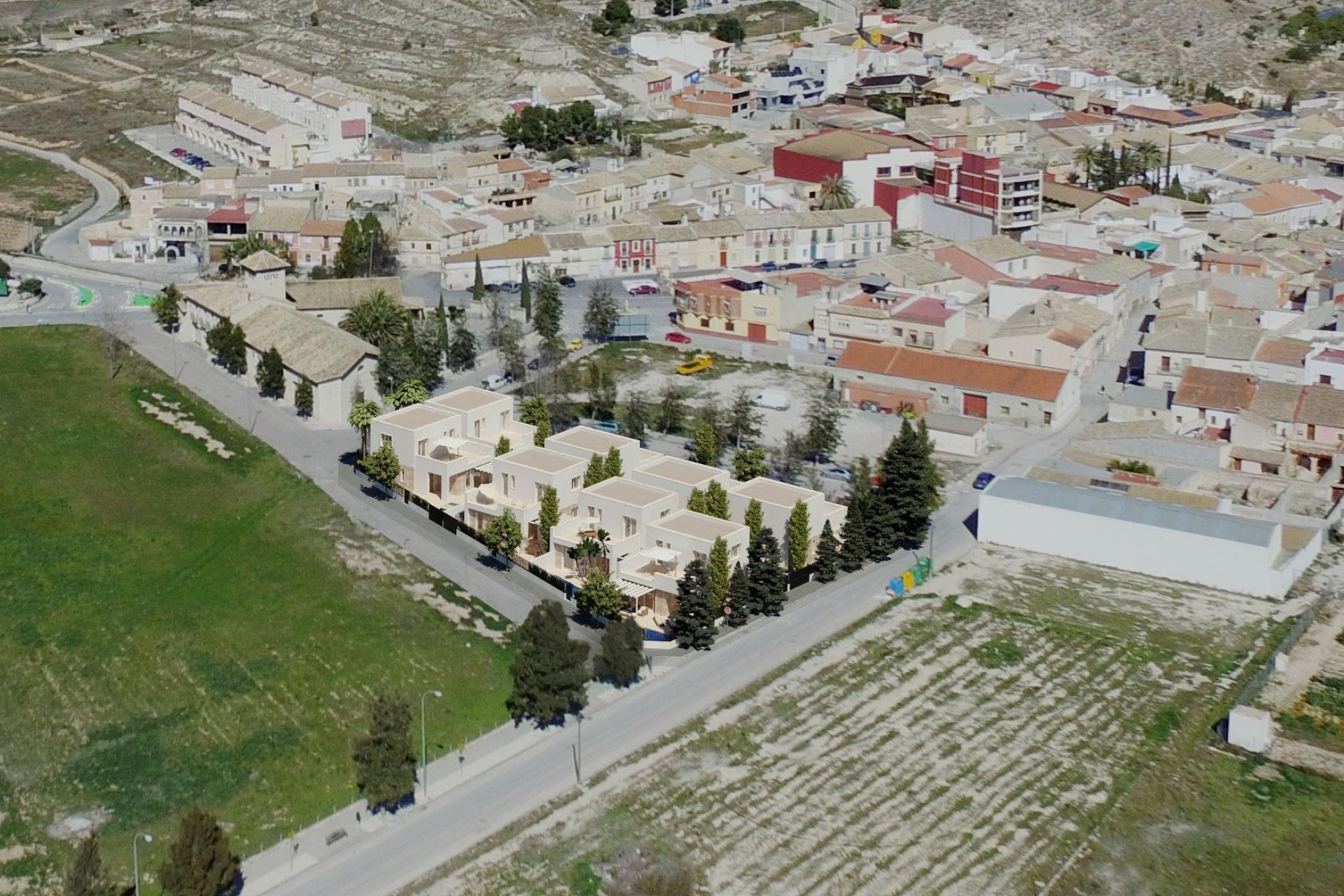 Novostavba - Villa - Hondon de las Nieves - Centro