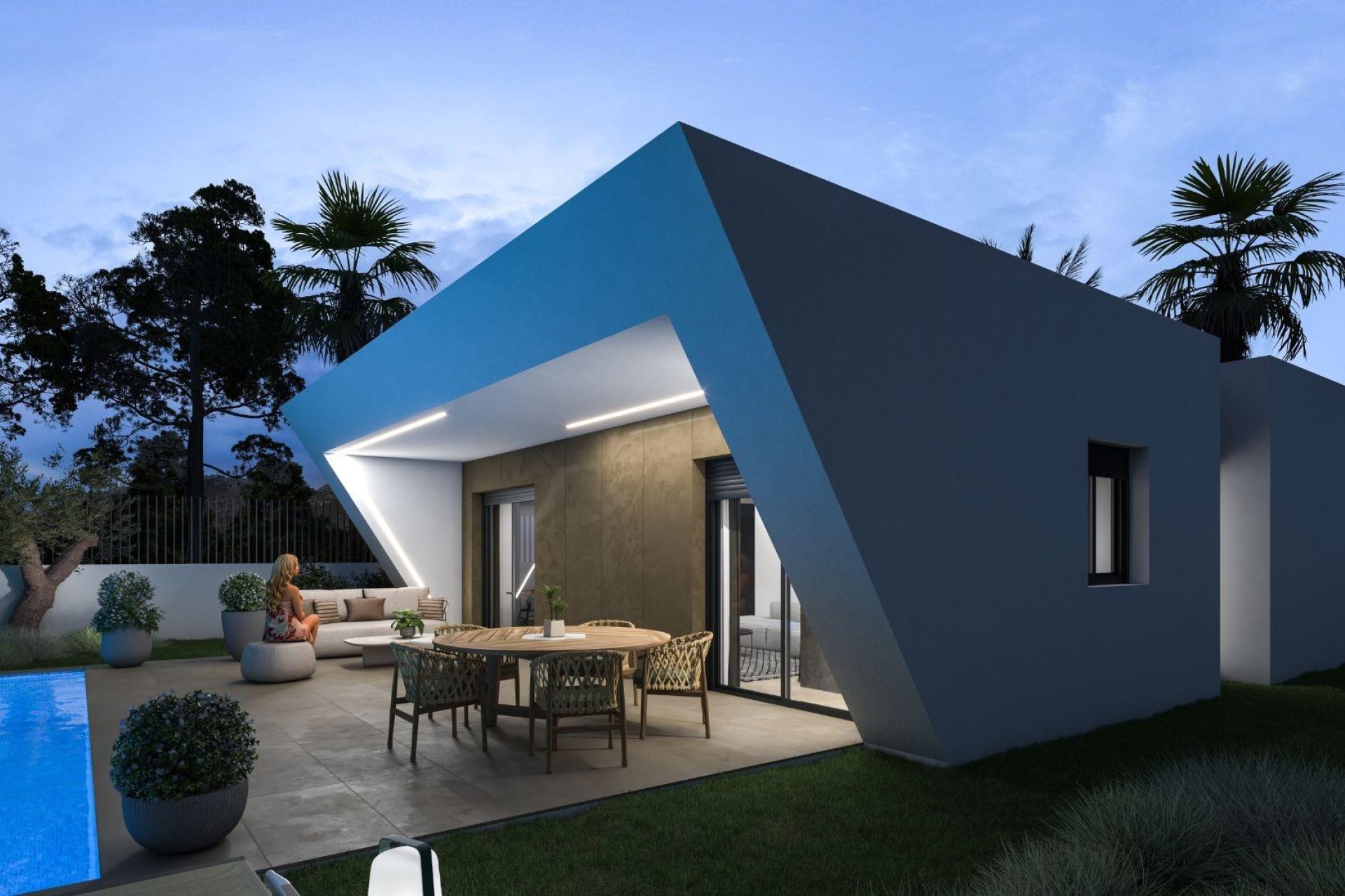 Novostavba - Villa - Hondon de las Nieves - Urbaniz La Montañosa