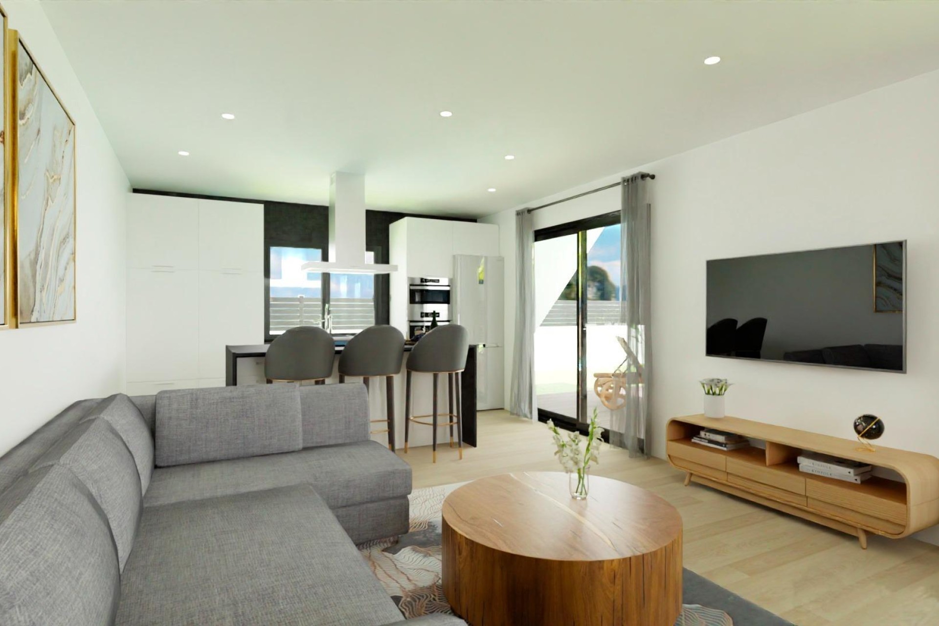 Novostavba - Villa - Hondon de las Nieves - Urbaniz La Montañosa