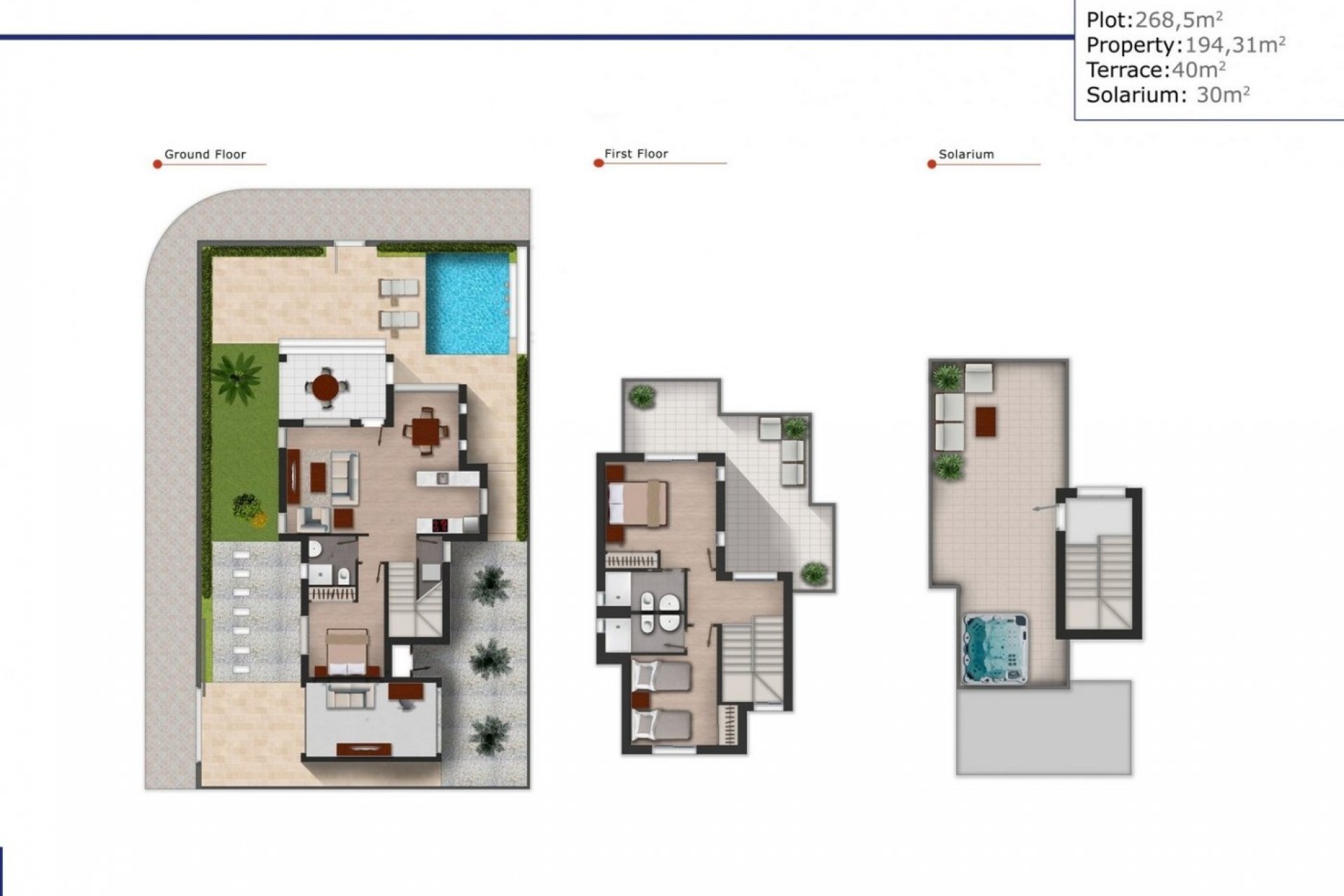 Novostavba - Villa - Los Alcázares - Playa del Espejo