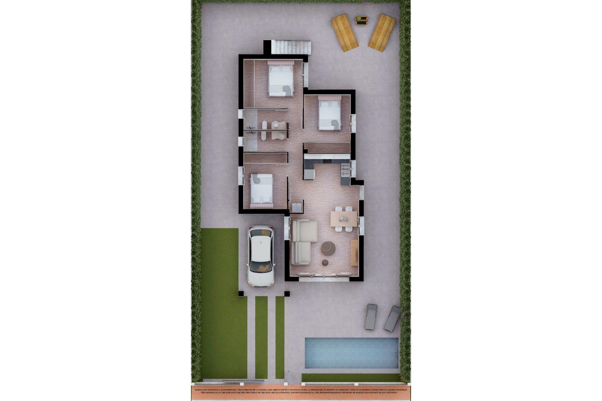 Novostavba - Villa - Los Alcázares - Serena Golf