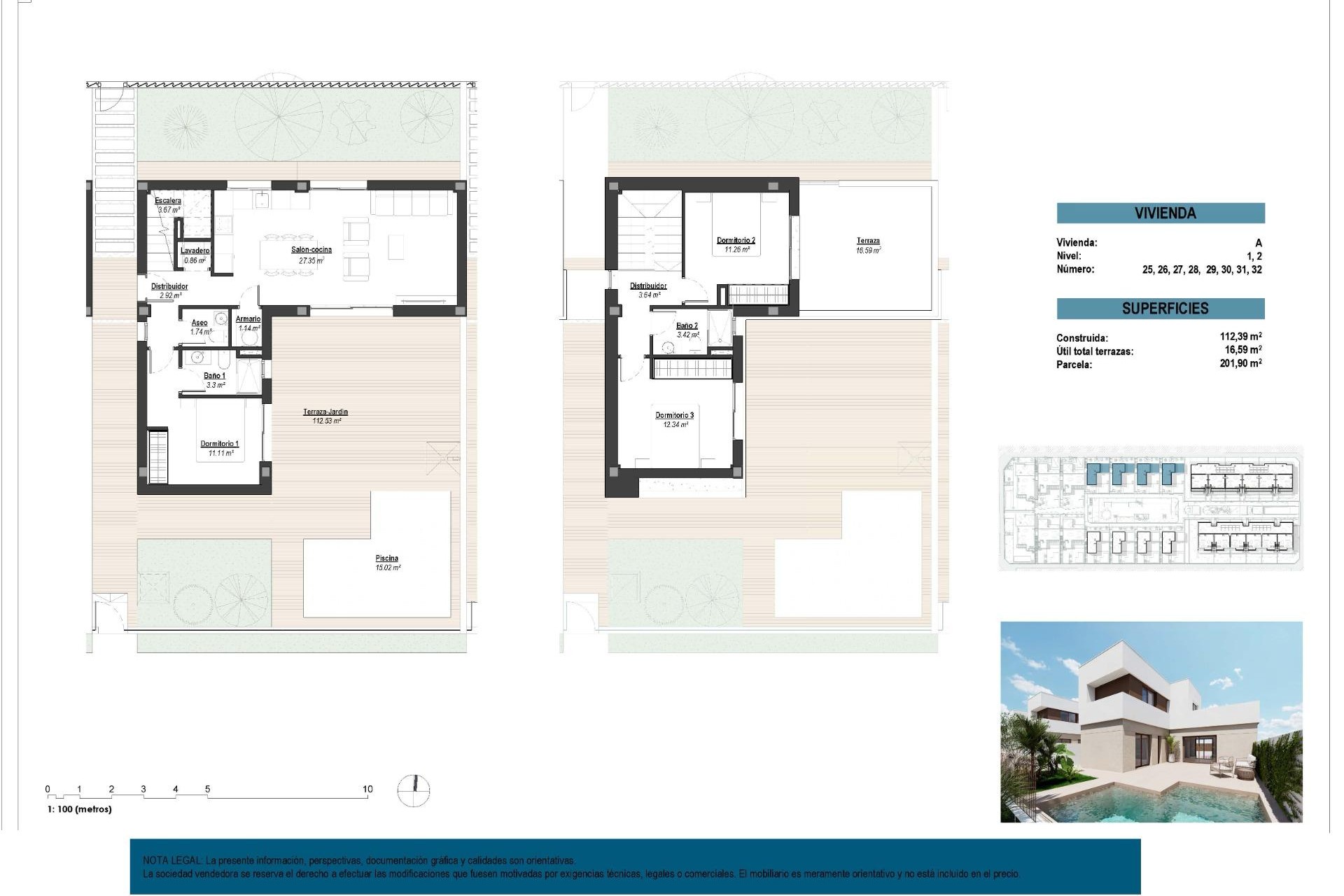 Novostavba - Villa - Los Alcázares - Serena Golf